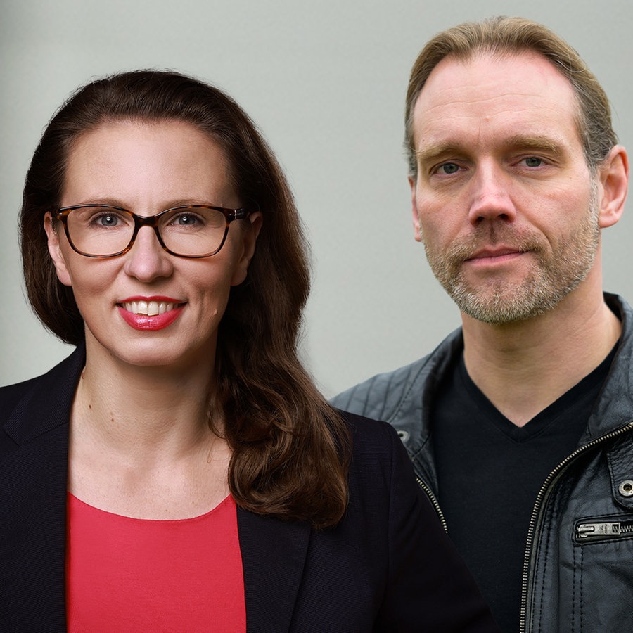 Julia Weigelt und Ralf Raths © picture alliance/dpa | Philipp Schulze (Ralf Raths), Julia Sommer (Julia) 