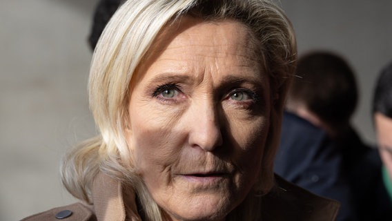 Marine Le Pen © picture alliance 