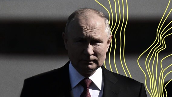 Der russische Präsident Wladimir Putin im Oktober 2023. © imago images 