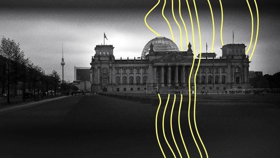 Das Reichstagsgebäude am Platz der Republik in Berlin. © Imago Foto: Lars Berg