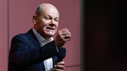 Olaf Scholz (SPD), Bundeskanzler, spricht auf dem 19. DEMO-Kommunalkongress. © picture alliance/dpa | Hannes P Albert Foto: Hannes P Albert