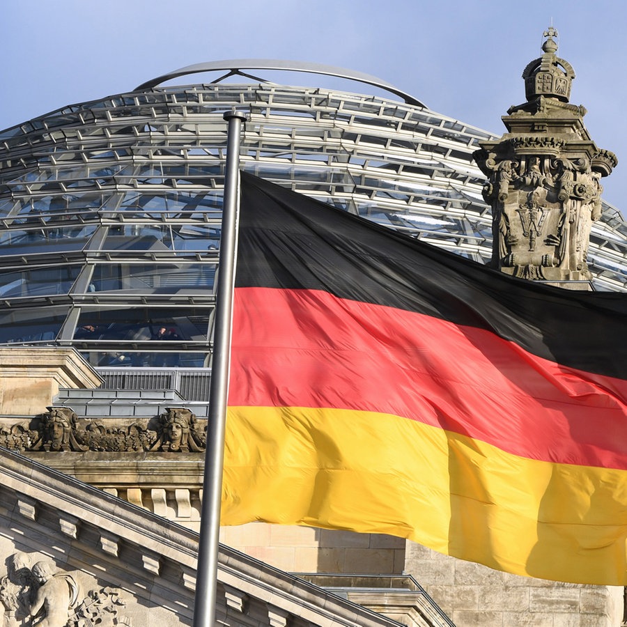 Blick auf die Reichstagskuppel des Bundestags. © picture alliance/dpa | Kay Nietfeld Foto: Kay Nietfeld