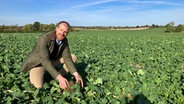 Klaas Röhr, Landwirt aus Reinfeld im Kreis Stormarn. © NDR Foto: Ines Burckhardt