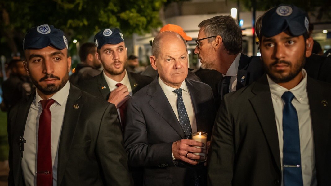 Während Des Israel-Besuchs: Scholz Muss In Schutzraum Flüchten | NDR.de ...