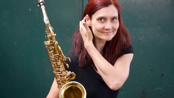 Angelika Niescier, Saxofonistin © picture alliance / Arne Reimer Foto: Arne Reimer