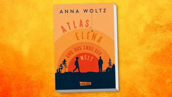 Cover des Kinderbuches "Atlas, Elena und das Ende der Welt" von Anna Woltz, erschienen im Carlsen Verlag. © Carlsen Verlag 