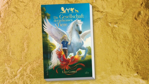 Cover des Kinderbuches "Die Gesellschaft der geheimen Tiere" von Luke Gamble, erschienen im Verlag dtv. © Verlag dtv 