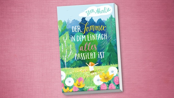 Cover des Kinderbuches "Der Sommer, in dem einfach alles passiert ist" von Laura Rosendorfer, erschienen im Verlag Oetinger. © Oetinger Verlag 