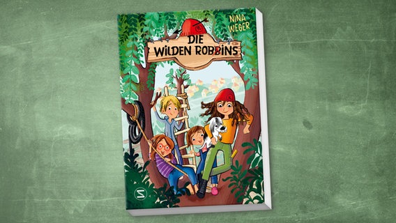 Cover des Kinderbuches "Die wilden Robbins" von Iris Hardt, erschienen im Verlag Schneiderbuch. © Verlag Schneiderbuch 