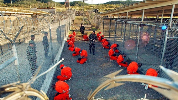 Gefangenenlager Guantanamo auf Kuba. © dpa (Fotograf: A2800 epa Shane T. McCoy) 