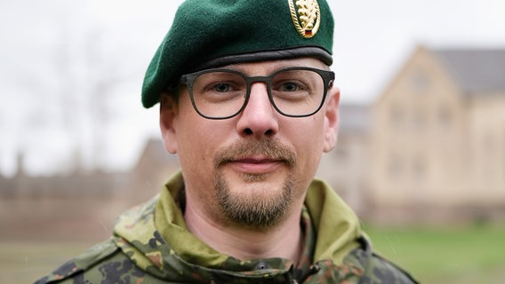 Ein Porträtbild von Reservist Daniel Gay. © privat 