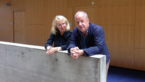 Annette Humpe und Hubertus Meyer-Burckhardt © NDR Info 