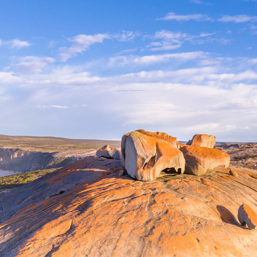 Uralte Felsen am Strand von Kangaroo Island © NDR Foto: Michael Marek