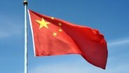 Die Nationalfahne von China flattert im Wind. © picture alliance / Bildagentur-online | Celeste 
