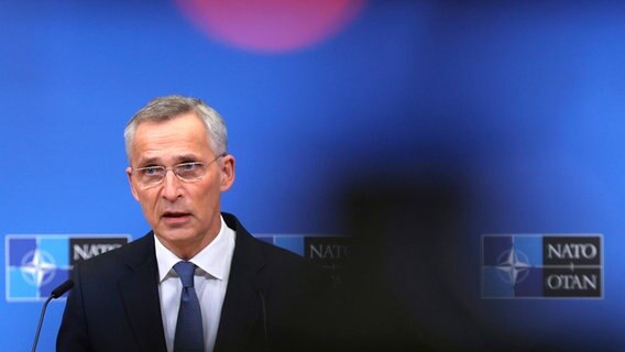 NATO-Generalsekretär Jens Stoltenberg © picture alliance Foto: Olivier Matthys