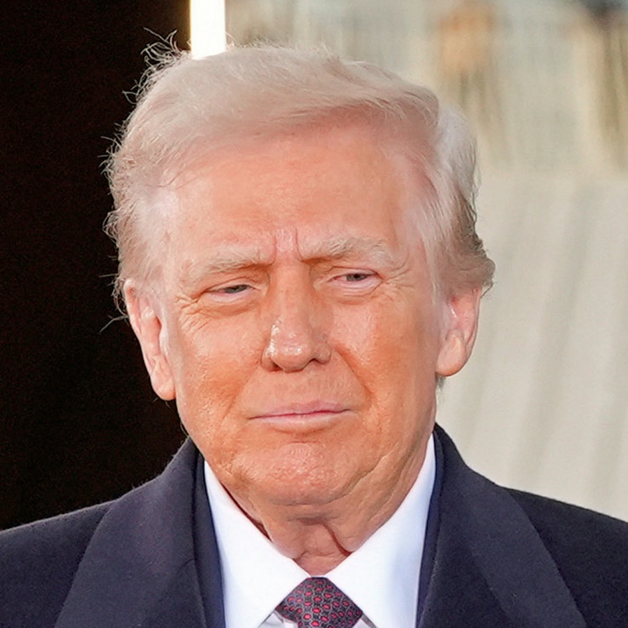 Der designierte Präsident Donald Trump vor dem Weißen Haus in Washington. © Alex Brandon/AP/dpa 