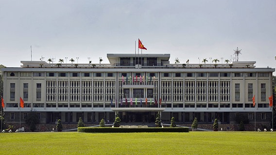 Der Palast der Wiedervereinigung in Ho Chi Minh Stadt in Vietnam. © Imago 