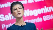 Sahra Wagenknecht, Bundesvorsitzende des Bündnis Sahra Wagenknecht (BSW) © Michael Kappeler/dpa Foto: Michael Kappeler