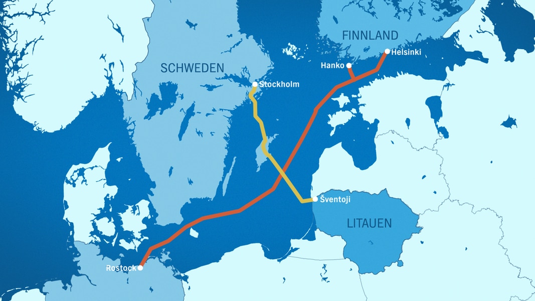 Defekte Datenkabel in Ostsee: War es ein chinesisches Schiff?