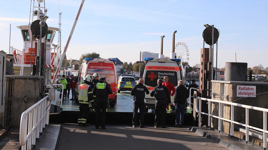 Fähre rammt Anleger in Warnemünde: Mehrere Verletzte nach Unfall