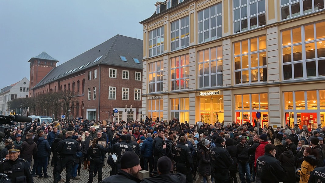 Demonstration in Greifswald