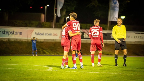 Der Greifswalder FC hat 2:0 gegen Hertha Zehlendorf gewonnen. © Greifswalder FC 