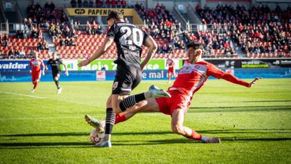 Der GFC verliert auswärts gegen den Halleschen FC © Greifswalder FC 