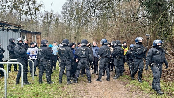 Polizeiübung in Neustrelitz © NDR MV Foto: Ingmar Nehls