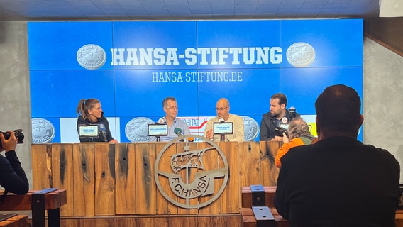 Die neue Stiftung des Hansa Rostock wird vorgestellt. © NDR 