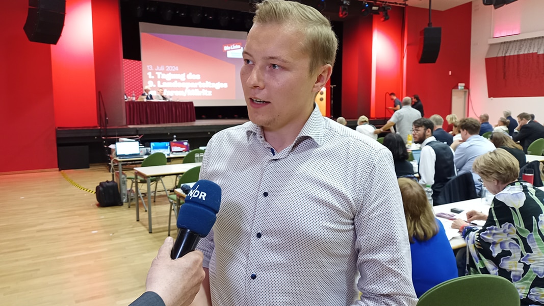 Linken Landesvorsitzender Herbst kandidiert für den Bundestag