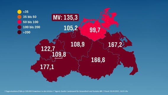 Inzidenzkarte 26.04.2021 