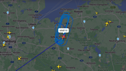 Über Mecklenburg-Vorpommern kreisten am Dienstagabend mehrere Militärflugzeuge, wie aus Daten von Flightradar24 hervorgeht. (Screenshot) © Flightradar24.com Foto: Flightradar24.com