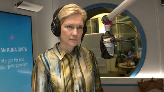 Manuela Schwesig as a guest on the Stefan Kuna Show © NDR Photo: Screenshot