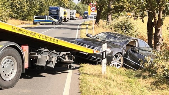 Unfall Schwerin Bandenitz © Stefan Nobel 