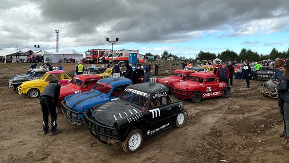 Im Grimmener Hexenkessel steigt das letzte Stock-Car-Rennen der Saison. © Mathias Marius Krüger 