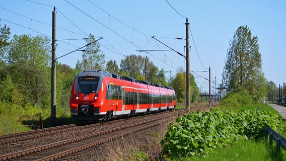 Eine S-Bahn in Rostock. © Deutsche Bahn AG 