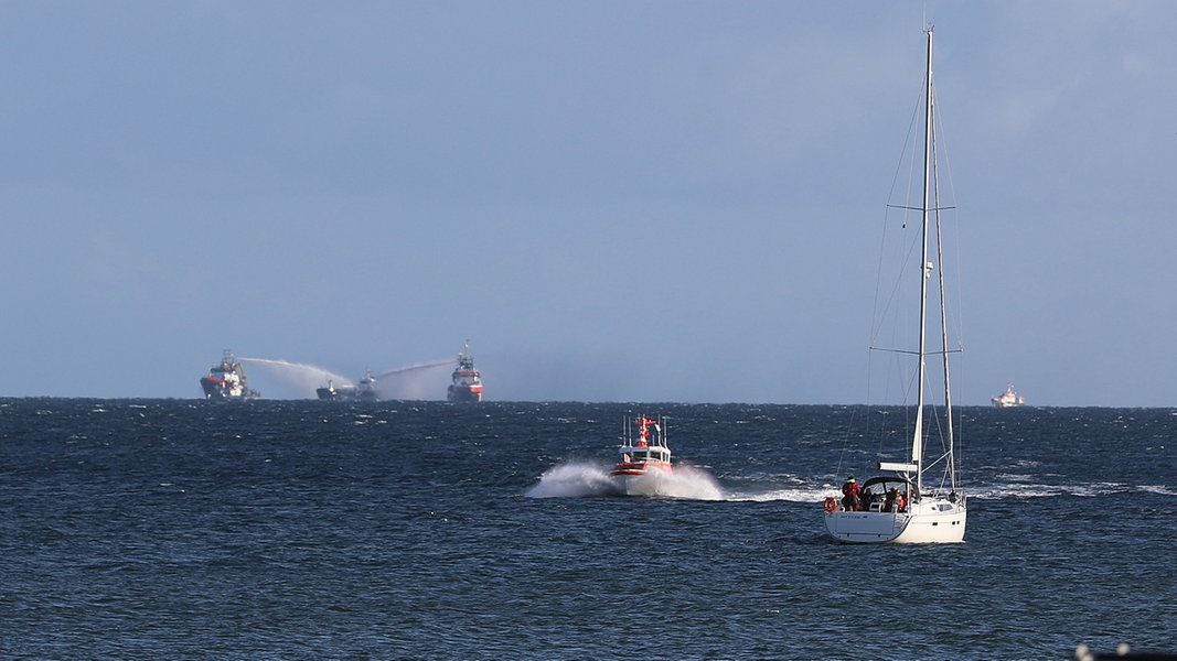 Feuer auf Tanker in der Ostsee: Havariekommando übernimmt Leitung