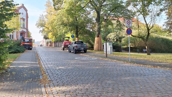 Die Flörkestraße in Parchim © Stadt Parchim Foto: Axel Schott