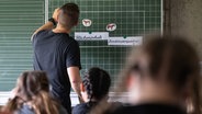 Der Lehrermangel verschärft sich immer mehr. Das Land wirbt mit einer Kampagne um Nachwuchs. (Themenbild) © dpa-Bildfunk Foto: Marijan Murat/dpa