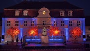 Das Fritz-Reuter-Literaturmuseum Stavenhagen zur Lichternacht 2024. © Thomas Köhler 