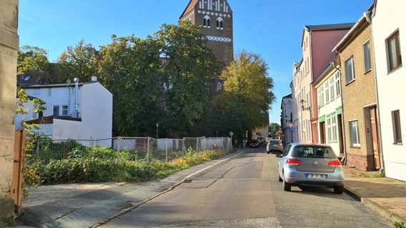 Die St. Marien-Straße wird ab Anfang November grundhaft erneuert. © Stadt Parchim Foto: Axel Schott