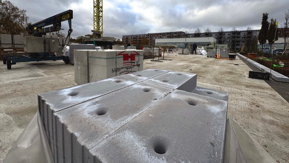 Baustelle Neubau Kinder- und Jugendnotdienst Rostock Toitenwinkel © KOE Rostock 