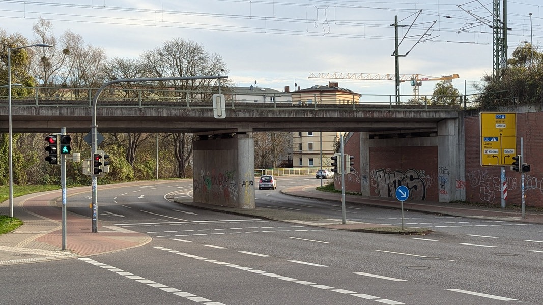 Sperrungen auf dem Obotritenring in Schwerin