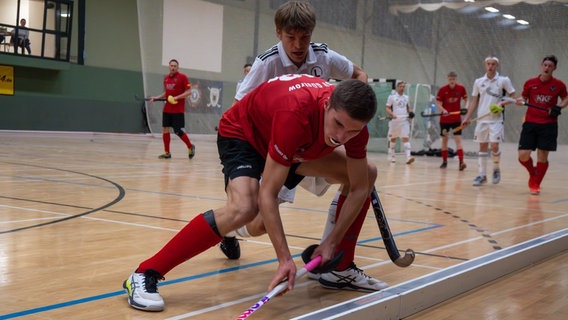 Der ATSV Güstrow bei einem Heimspiel © Franz Berkau 