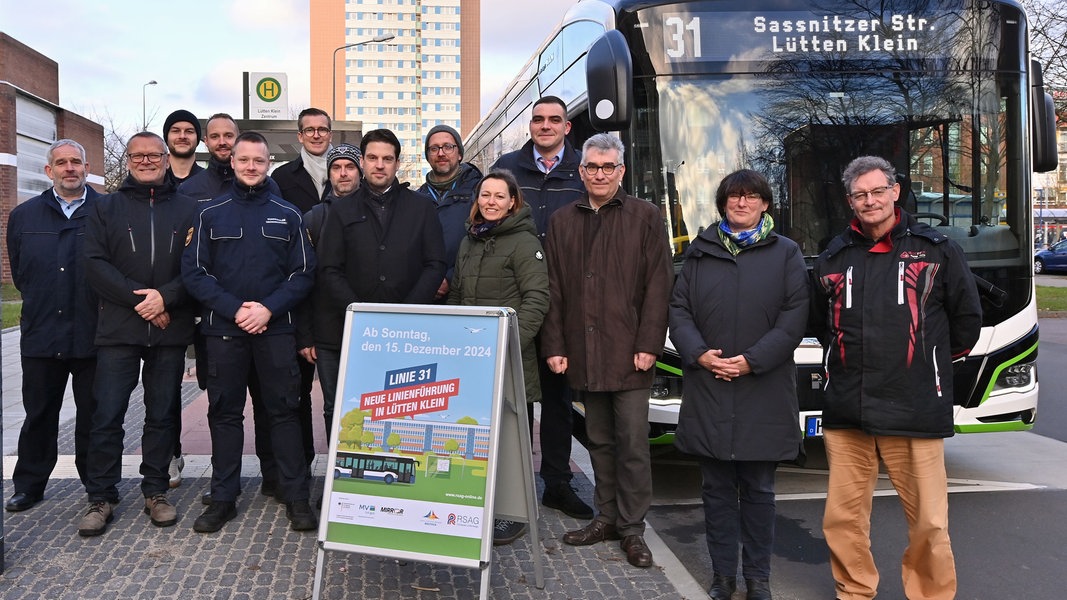 Neue Verkehrsführung für Buslinie 31 in Rostock