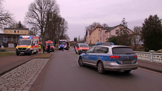 In Grabow ist ein Fahrradfahrer bei einem Unfall tödlich verletzt worden. © Ralf Drefin Foto: Ralf Drefin