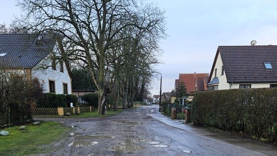 Der Kollbruchweg in Bad Doberan erhält eine Asphaltdecke. © Jochen Arenz Foto: Jochen Arenz