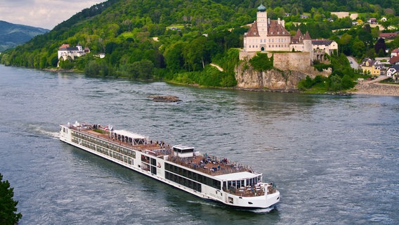 Ein auf der Neptun Werft Rostock gebautes Flusskreuzfahrtschiff der Reederei Viking River Cruises. © Viking River Cruises 