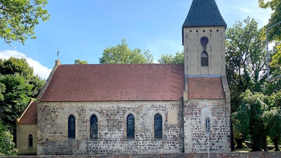 Die Dorfkirche von Papendorf © Stadt Pasewalk Foto: Stadt Pasewalk