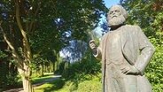 Karl Marx Denkmal in Neubrandenburg © NDR MV Foto: Thomas Köhler